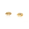 PENDIENTES EN ORO 18K CON 0.32 CT EN BRILLANTES Y ZAFIROS