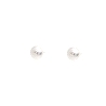 PENDIENTES EN ORO BLANCO 18K CON 0.02 CT EN BRILLANTES