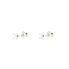 PENDIENTES DORMILONES EN ORO 18K CON 0.36 CT EN BRILLANTES