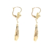 PENDIENTES VINTAGE EN ORO 18K CON ZAFIROS