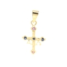 CRUZ DE LA VICTORIA EN ORO 18K CON RUBIES Y ZAFIROS