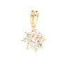 COLGANTE EN ORO 14K CON 0.27 CT EN BRILLANTES