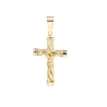 CRUZ CON CRISTO EN ORO 18K