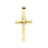 CRUZ CON CRISTO EN ORO 18K