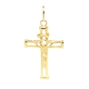 CRUZ CON CRISTO EN ORO 18K