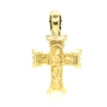 CRUZ BIZANTINA EN ORO 18K