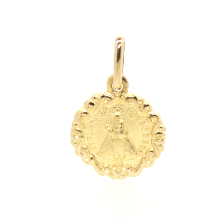 COLGANTE VIRGEN DE COVADONGA EN ORO 18K