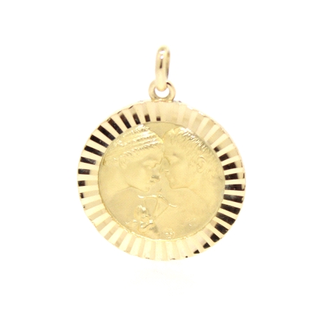 COLGANTE DEL AMOR EN ORO 18K