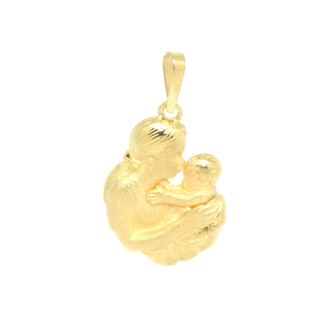 COLGANTE DE LA MADRE EN ORO 18K