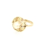 ANILLO EN ORO 18K CON PERLA