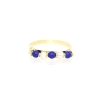 ANILLO EN ORO 18K CON PERLAS SINTETICAS