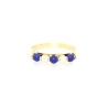 ANILLO EN ORO 18K CON PERLAS SINTETICAS