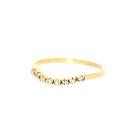 ANILLO EN ORO 18K CON 0.12 CT EN DIAMANTES