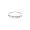 ANILLO EN ORO BLANCO 18K CON 0.25 CT EN BRILLANTE