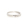 ANILLO EN ORO BLANCO 18K CON 0.06 CT EN BRILLANTES