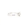 SOLITARIO EN ORO BLANCO 18K CON BRILLANTE DE 1.48 CT