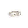 SOLITARIO EN ORO BLANCO 18K CON BRILLANTE DE 0.38 CT