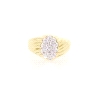 SELLO EN ORO 18K CON 0.33 CT EN BRILLANTES