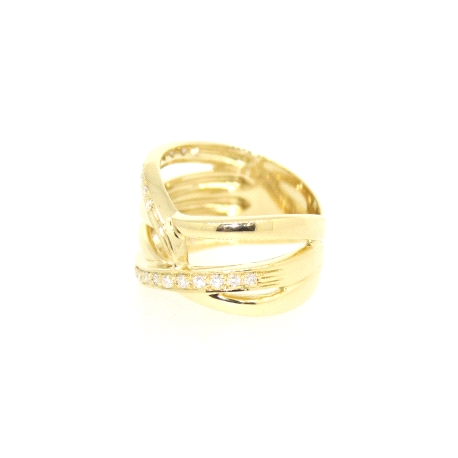 ANILLO EN ORO 18K CON 0.45 CT EN BRILLANTES