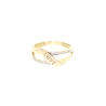 ANILLO  LOVE EN ORO 18K CON 0.10 CT EN BRILLANTES