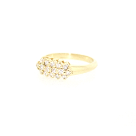 ANILLO EN ORO 18K CON 0.65 CT EN BRILLANTES