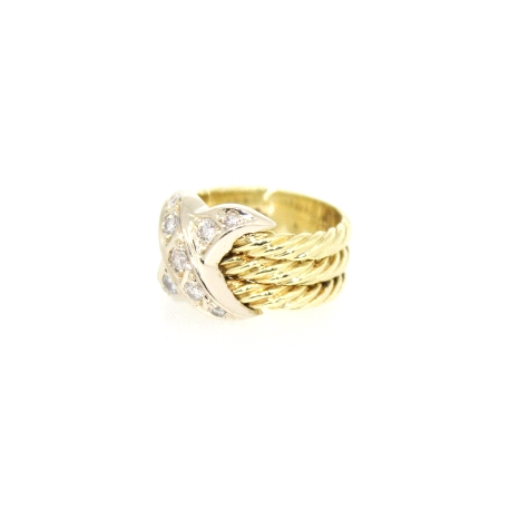 ANILLO EN ORO 18K CON 0.55 CT EN BRILLANTES