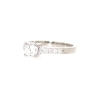 SOLITARIO EN ORO BLANCO 18K CON 0.70 CT EN BRILLANTES