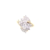 SORTIJA EN ORO 14K CON 2.30 CT EN BRILLANTES