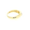 SOLITARIO EN ORO 18K CON BRILLANTE DE 0.03 CT