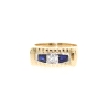 TRESILLO EN ORO 18K CON BRILLANTE DE 0.18 CT