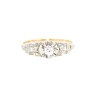 SORTIJA VINTAGE EN ORO 18K CON 0.15 CT EN DIAMANTES