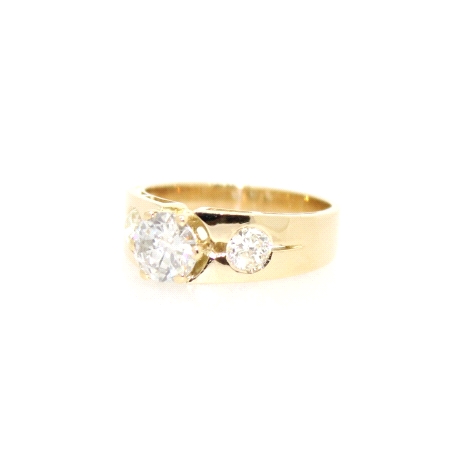 SORTIJA EN ORO 18K CON 1.33 CT EN BRILLANTES