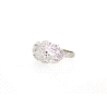 SORTIJA VINTAGE EN ORO BLANCO 18K CON 0.70 CT EN DIAMANTES