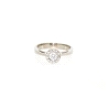 SORTIJA EN ORO BLANCO 18K CON 0.50 CT EN BRILLANTES