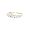 SORTIJA EN ORO BLANCO18K CON 0.45 CT EN BRILLANTES