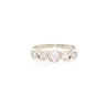 SORTIJA EN ORO BLANCO18K CON 0.45 CT EN BRILLANTES