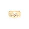 ANILLO VINTAGE EN ORO 18K CON 0.15 CT EN DIAMANTES