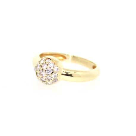 ANILLO EN ORO 18K CON CIRCONITAS