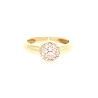 ANILLO EN ORO 18K CON CIRCONITAS