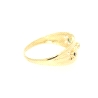 ANILLO EN ORO 18K CON ZAFIRO, RUBI Y ESMERALDA