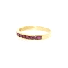 ANILLO EN ORO 18K CON RUBIES