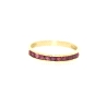 ANILLO EN ORO 18K CON RUBIES