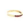 ANILLO EN ORO 18K CON RUBIES