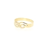 ANILLO EN ORO 18K CON CIRCONITAS