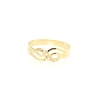 ANILLO EN ORO 18K CON CIRCONITAS