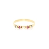 ANILLO EN ORO 18K CON RUBIES Y CIRCONITAS