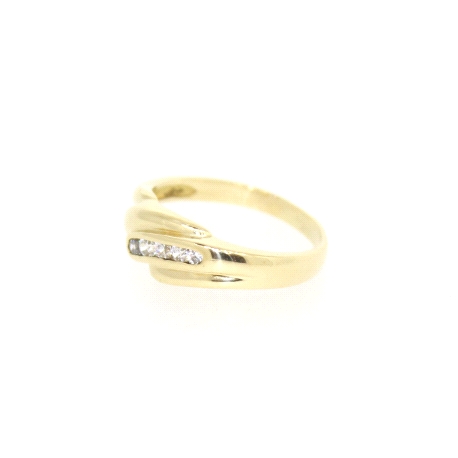 ANILLO EN ORO 18K CON CIRCONITAS