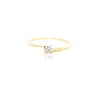 ANILLO EN ORO 18K CON CIRCONITAS