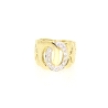 ANILLO EN ORO 18K CON CIRCONITAS