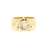 ANILLO EN ORO 18K CON  CIRCONITA